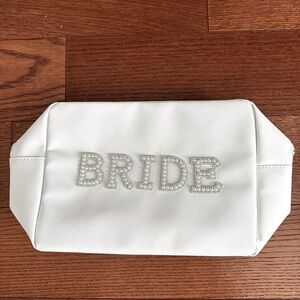 Bride makeup travel accessories bag